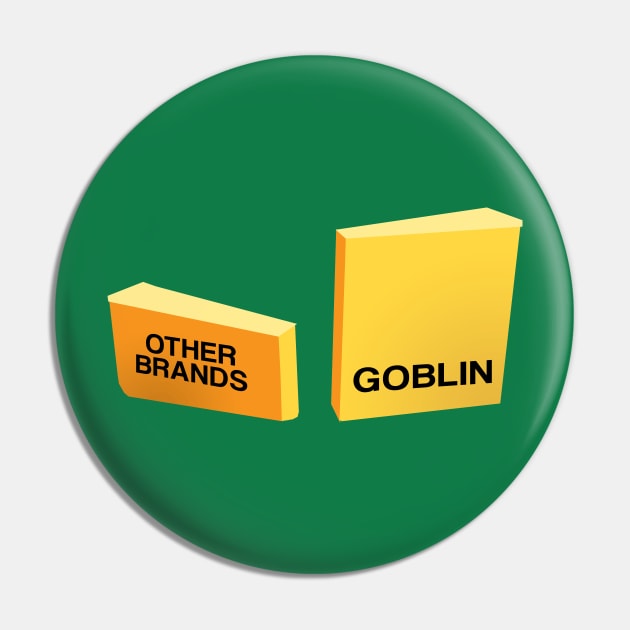 Cheddar Goblin Pin by kthorjensen