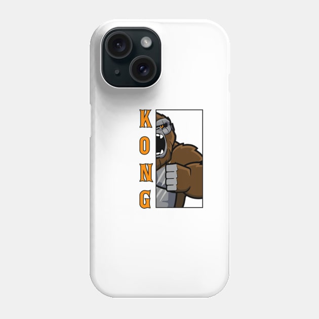 Kong Phone Case by djwalesfood