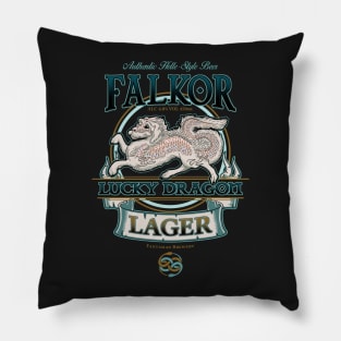 Lucky Dragon Lager Pillow