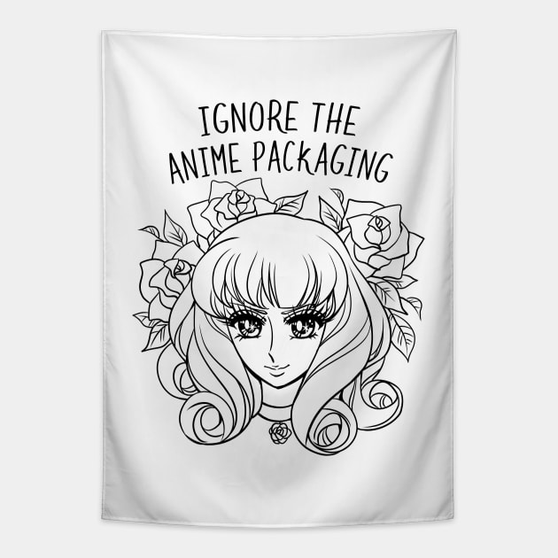 Ignore The Anime Packaging Tapestry by spacecoyote