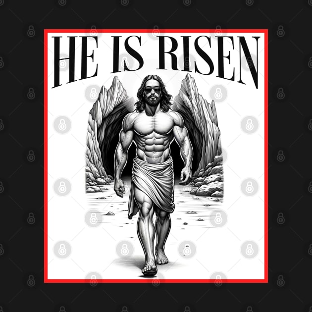 He Is Risen Jesus Is Back by RuthlessMasculinity