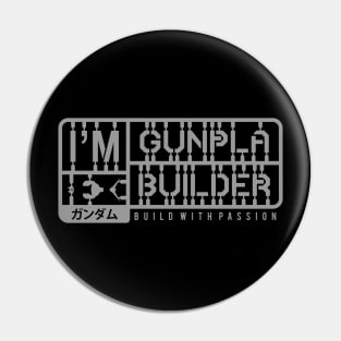 I'M Gunpla Builder Grey Pin