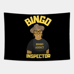 Bingo Addict Inspector Tapestry