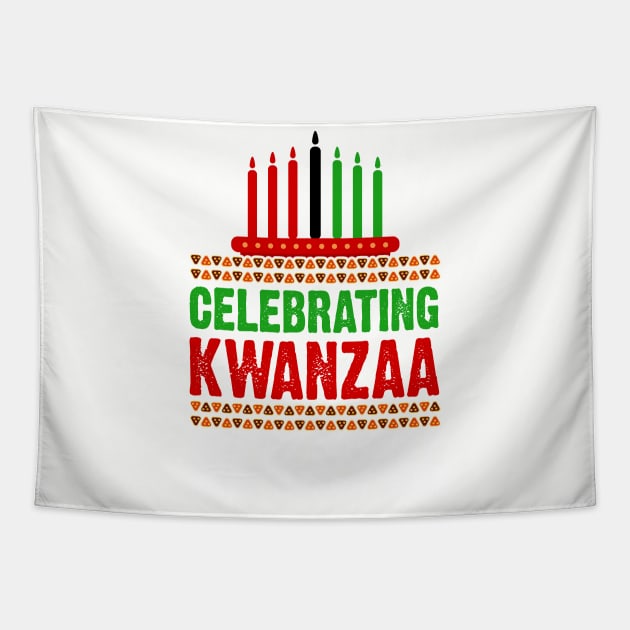 Celebrating Kwanzaa, Never Forget Tapestry by UrbanLifeApparel