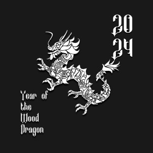 Chinese New Year of Wood Dragon 2024 T-Shirt