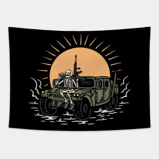 Soldier and Army Tapestry