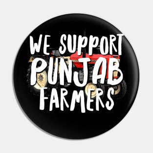 I support Punjab Farmers Pin