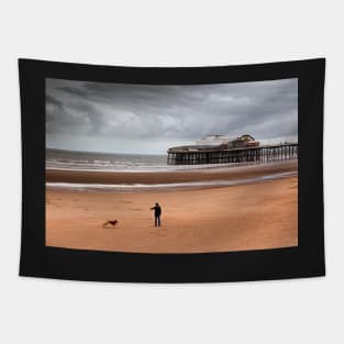 Blackpool beach Tapestry