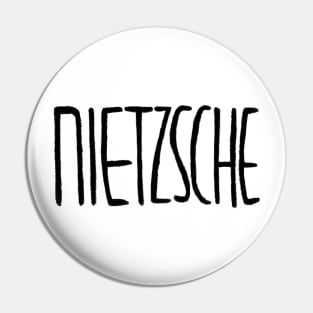 German philosopher, Friedrich Nietzsche Pin