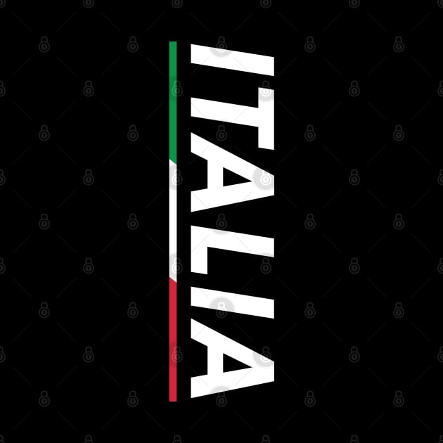 Italia product - Proud Italian - Italian Soccer Jersey Style by Vector Deluxe