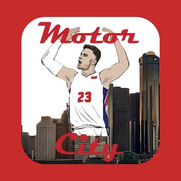 Blake Griffin Motor City Detroit Pistons by lebwarrior