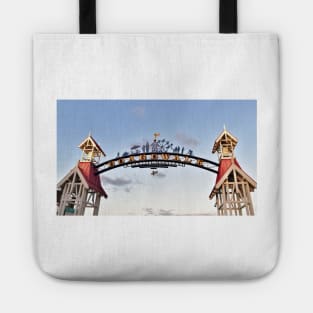 Ocean City Boardwalk Sign Tote