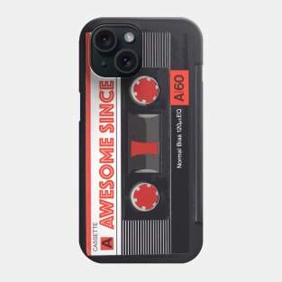 Classic Cassette Tape Mixtape - Awesome Since 1974 Birthday Gift Phone Case