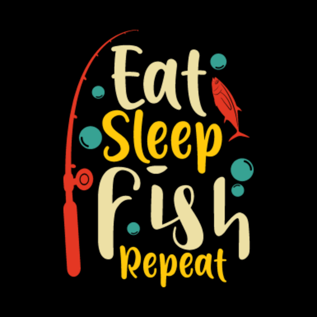 Download Eat Sleep Fish Repeat - Eat Sleep Fish Repeat - Kubek ...