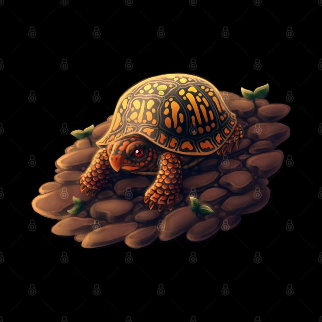 Painted Box Turtle by DoomedDreamer