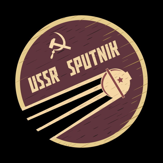 CCCP Sputnik by BrainDrainOnly