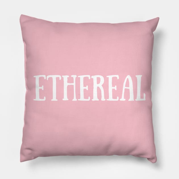 Ethereal Pillow by LylaLace Studio