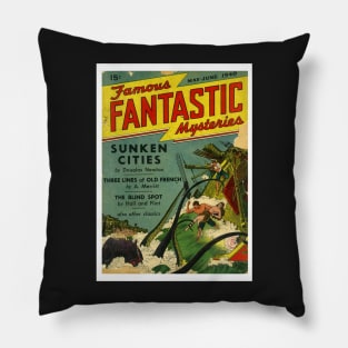 Vintage Comic Cover Pillow