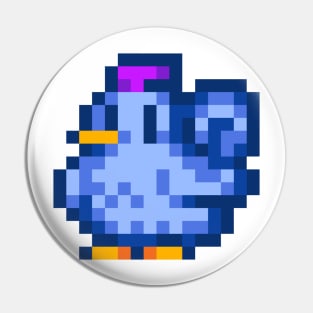 Blue Chicken Pin