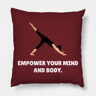 Empower Your Mind And Body Workout Pillow