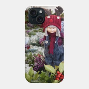 Street Market at Christmas Phone Case