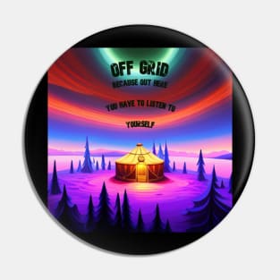 Off Grid Yurt Pin