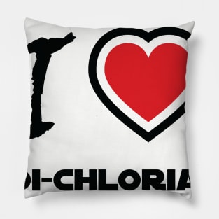 I Heart Midi-Chlorians Pillow