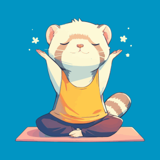 Ferret refreshed by yoga T-Shirt