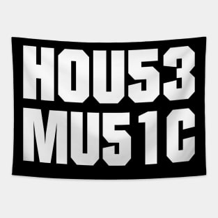 HOUSE MUSIC TEXT NUMBERS Tapestry