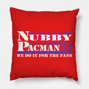 Nubby & Pacman '24 T-Shirt Pillow