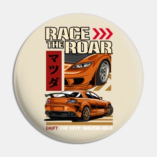 Iconic Mazda RX8 Design Pin