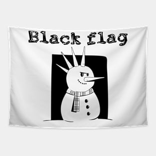 Black flag Tapestry