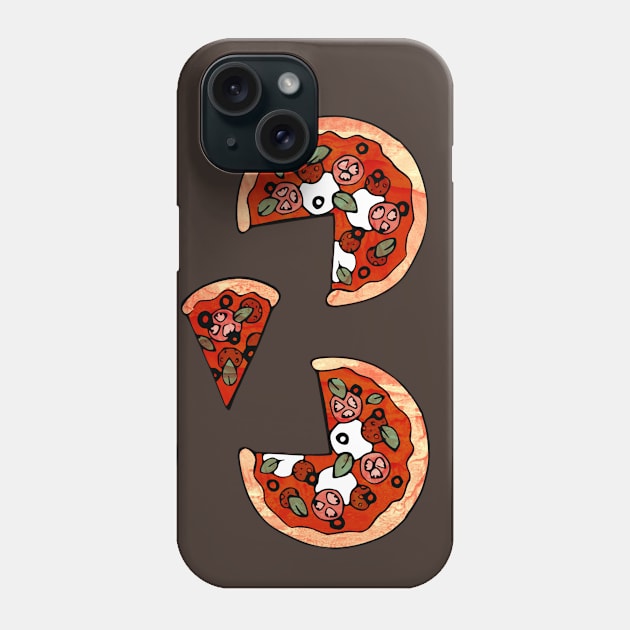 Pizza Phone Case by Olooriel