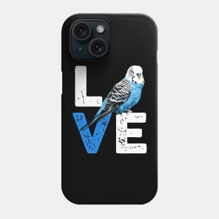 English Budgie Love funny Phone Case