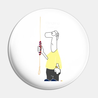 Bell Ringer Ringing Master (Dark background) Pin