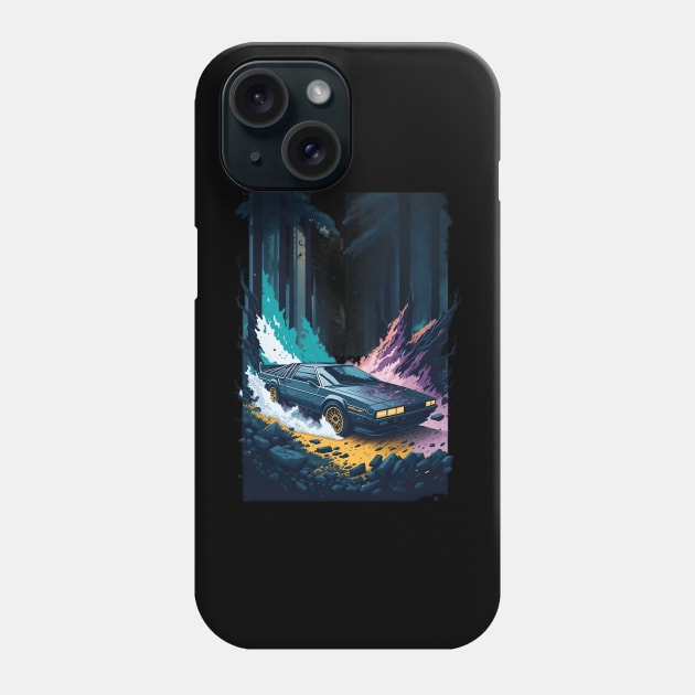 Summer Art DMC DeLorean Phone Case by Shop Goods