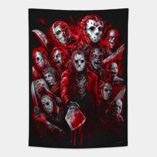 Jason Voorhees (Many faces of) Tapestry