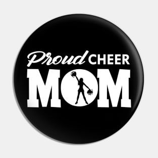 Proud Cheer Mom Pin