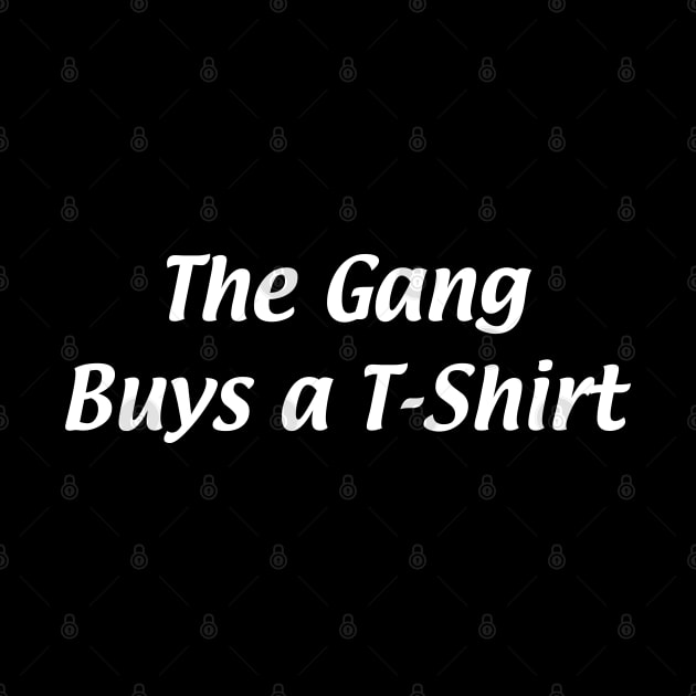 The Gang Gets a Shirt by Spatski