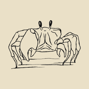 Crab one line drawing T-Shirt