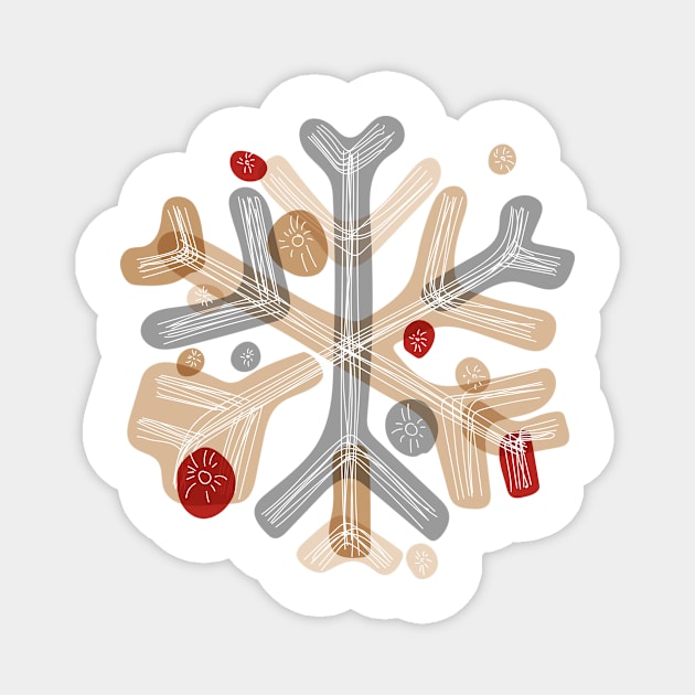 Holiday winter Magnet by GreenColor