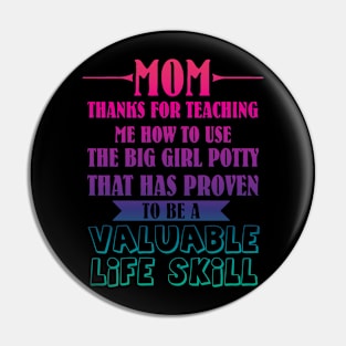 Mom teaching Pin