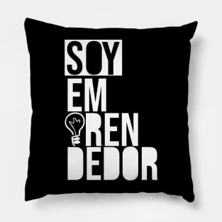 Soy emprendedor  I am an entrepreneur Pillow