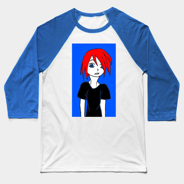 Emo Anime Guy With Red Hair