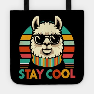 Retro Llama Tote