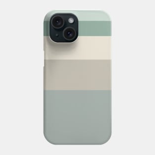 Stripes (Grey/Green) Phone Case