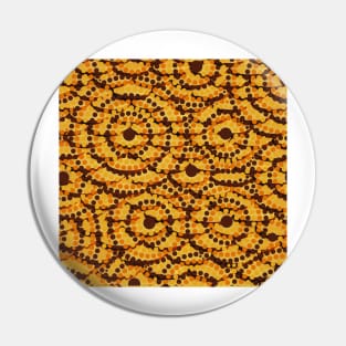 Awesome Aboriginal Dot Art Pin