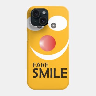 fake smile Phone Case