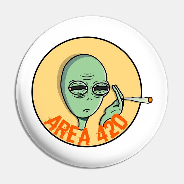 Area 420 Pin by RhinoTheWrecker