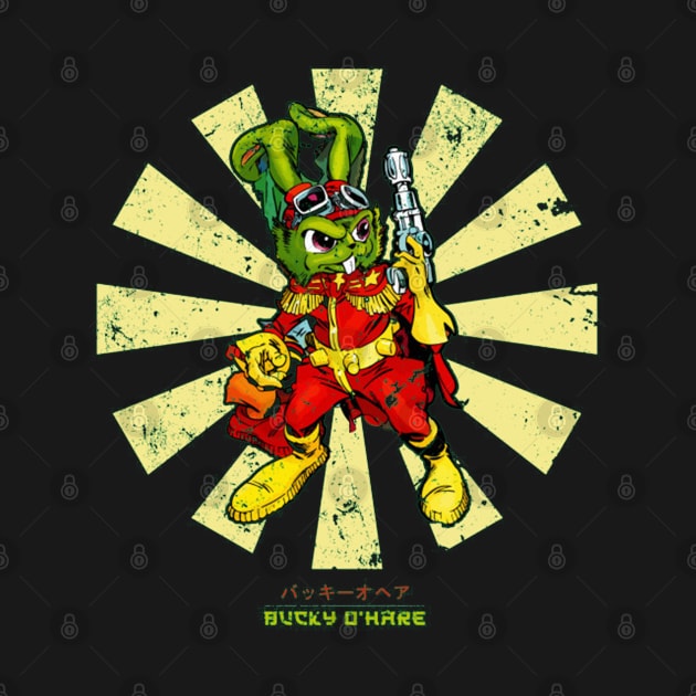 Bucky O'Hare Retro Japanese by squids_art